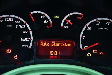 Ford Ka, Tacho, Start-Stopp