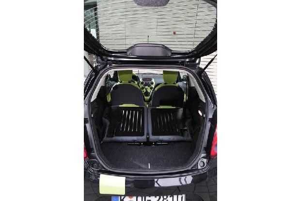 Ford Ka, Kofferraum