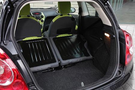 Ford Ka, Kofferraum