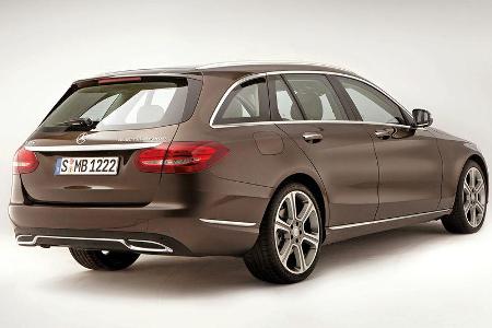Mercedes C-Klasse T-Modell, Heckansicht