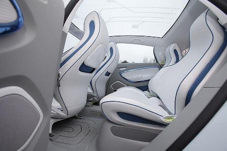 Renault Zoe, Innenraum, Rckbank