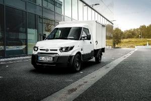 Elektro-Transporter von der Post