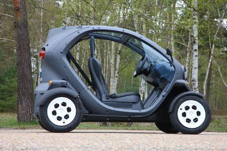 Renault Twizy, Seitenansicht