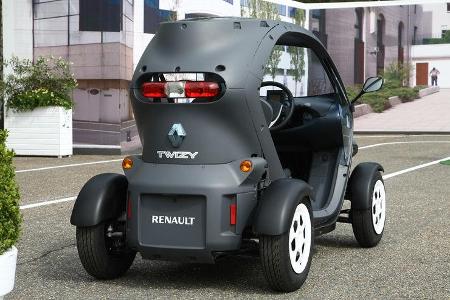 Renault Twizy, Rückansicht