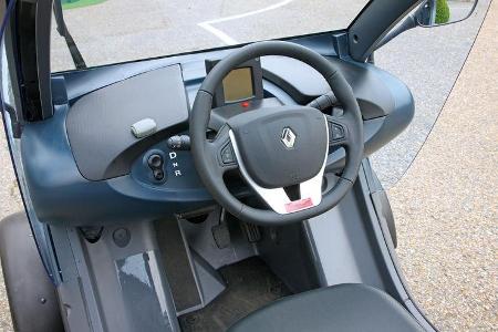 Renault Twizy, Lenkrad