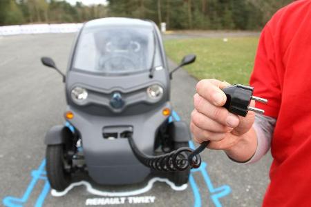 Renault Twizy, Stromkabel