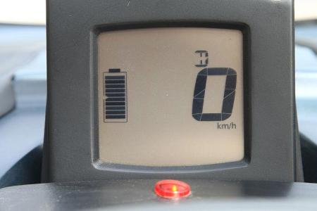 Renault Twizy, Batterieanzeige