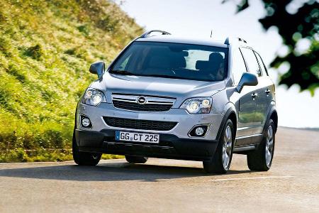 Opel Antara, Retusche