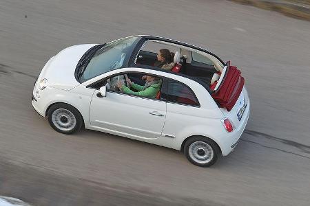 Fiat 500 C, Cabrio, Faltdach