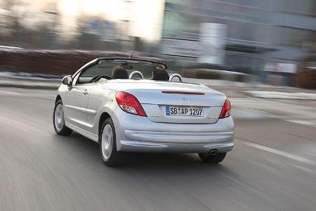 Peugeot 207 CC, Cabrio, Heck