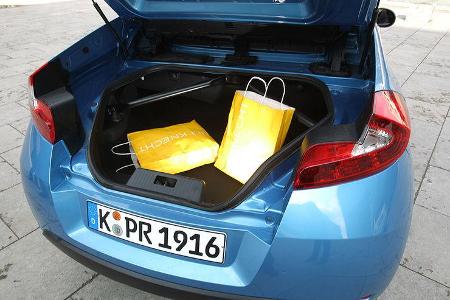 Renault Wind, Cabrio, Kofferraum