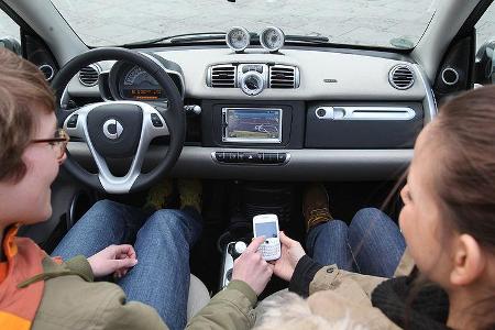 Smart Fortwo Cabrio, Cockpit