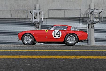 Ferrari 340/376 MM, Seitenansicht