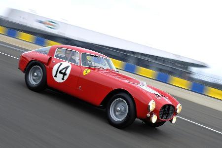 Ferrari 340/376 MM, Seitenansicht