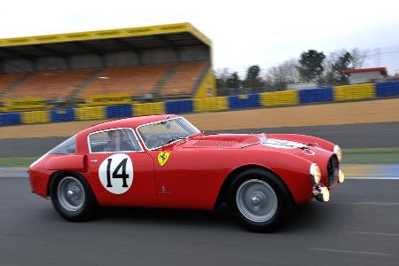 Ferrari 340/376 MM, Seitenansicht