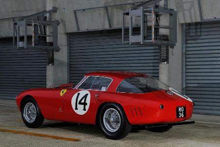 Ferrari 340/376 MM, Heckansicht