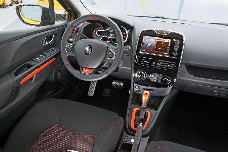 Renault Clio RS, Cockpit, Lenkrad