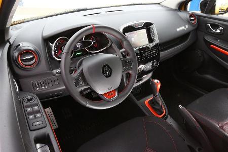 Renault Clio RS, Cockpit, Lenkrad