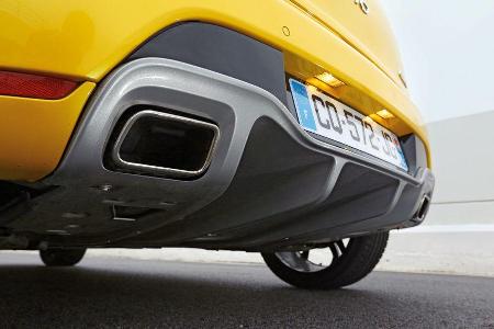 Renault Clio RS, Auspuff, Endrohr