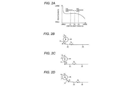 Infiniti VC-T Motor variable Kompression Patentzeichnungen