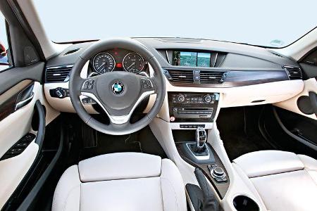 BMW X1 x-Drive 25d, Cockpit, Lenkrad