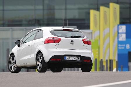 Kia Rio 1.4 Spirit, Heckansicht