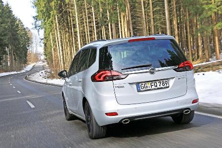 Opel Zafira Tourer 2.0 Biturbo CDTi Sport, Heckansicht