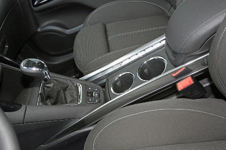 Opel Zafira Tourer 2.0 Biturbo CDTi Sport, Schalthebel, Getrnkehalter