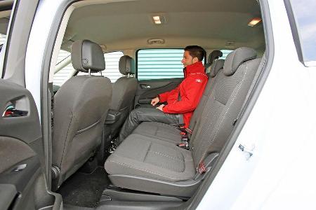 Opel Zafira Tourer 2.0 Biturbo CDTi Sport, Rcksitz, Beinfreiheit