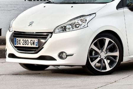 Peugeot 208, Felge, Scheinwerfer, Kühlergrill