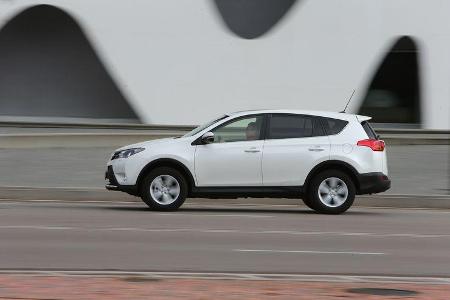 Toyota RAV4, Seitenansicht