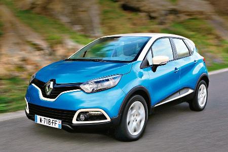 Renault Captur, Frontansicht