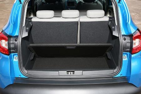 Renault Captur, Kofferraum
