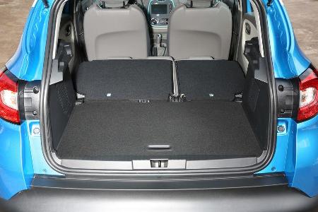 Renault Captur, Kofferraum, Sitz Umklappen