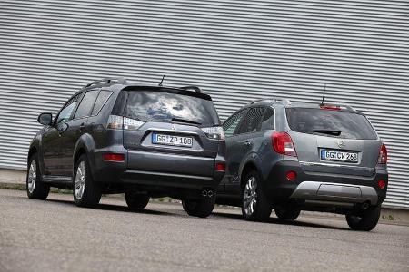 Opel Antara 2.2 CDTI Cosmo, Mitsubishi Outlander, 2.2 DI-D Instyle