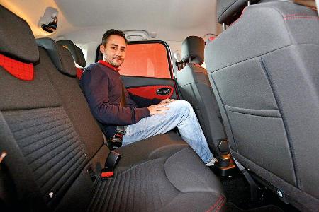 Renault Clio Grandtour, Rcksitz, Beinfreiheit