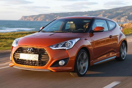 Hyundai Veloster 1.6 Turbo, Frontansicht