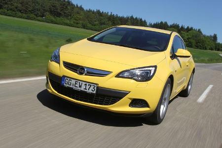 Opel Astra GTC 1.4 Turbo, Frontansicht