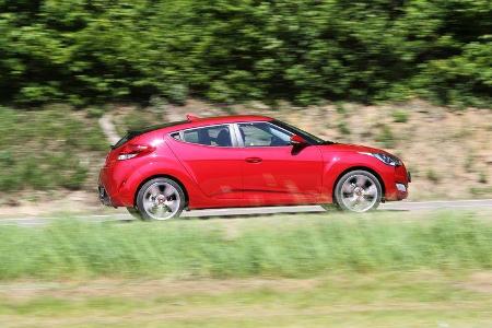 Hyundai Veloster Blue 1.6, Seitenansicht