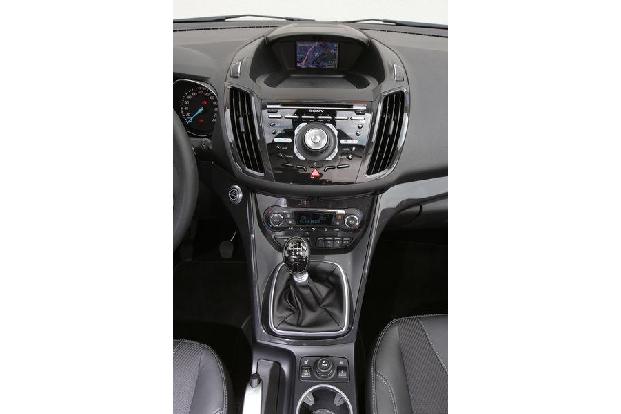 Ford Kuga 2.0 TDCi 4x4, Mittelkonsole