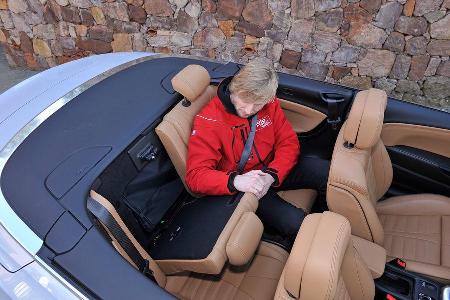 Opel Cascada, Rcksitz, Beinfreiheit