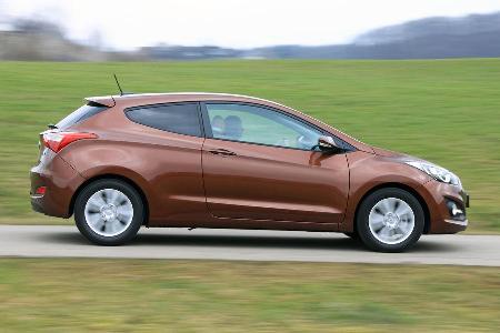 Hyundai i30 1.6 CRDi Coup, Seitenansicht