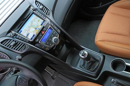 Hyundai i30 1.6 CRDi Coup, Mittelkonsole