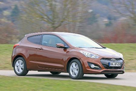 Hyundai i30 1.6 CRDi Coup, Frontansicht