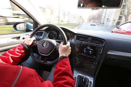 VW E-Golf, Cockpit