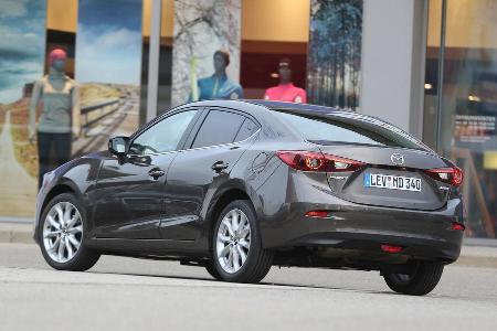 Mazda 3 SKYACTIV-G120, Heckansicht