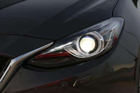 Mazda 3 SKYACTIV-G120, Frontscheinwerfer