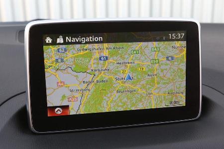 Mazda 3 SKYACTIV-G120, Bildschirm, Infotainment