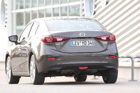 Mazda 3 SKYACTIV-G120, Heckansicht
