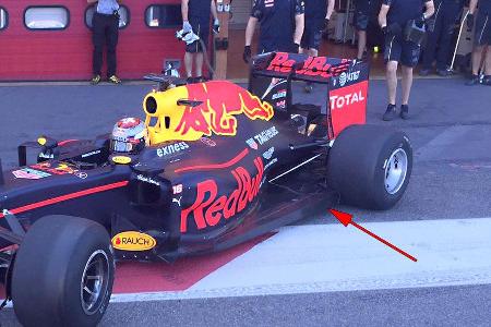 Red Bull - Pirelli 2017 Reifen Test - Mugello 2016